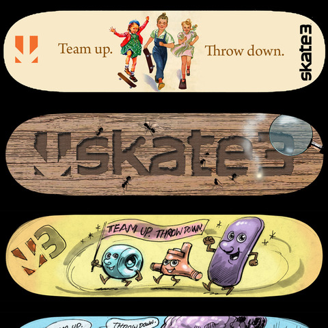 Skate decks art ideas