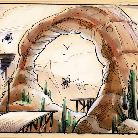 Skate Concept art
