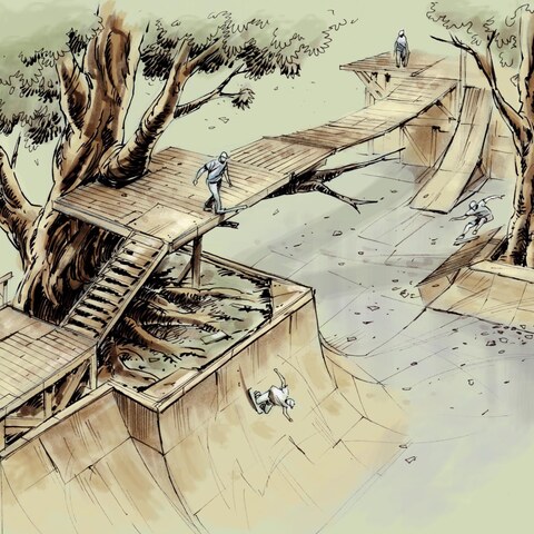 Skate Concept art