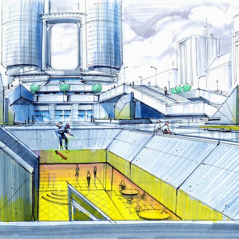 Skate Concept art