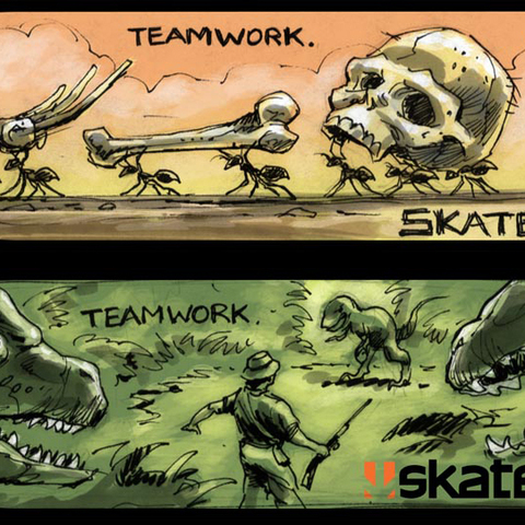 Skate decks art ideas