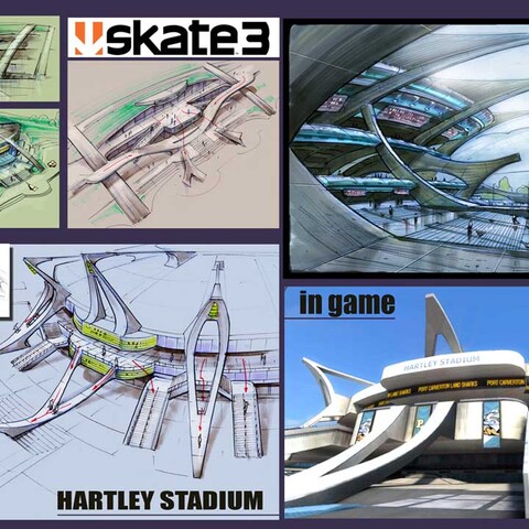 Skate Concept art